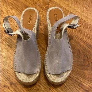 Soludos platform wedge sandals